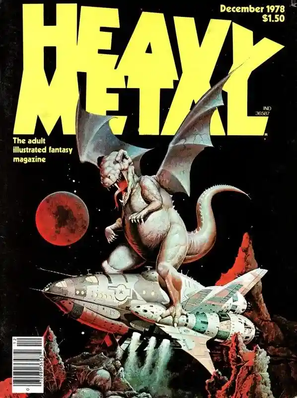 Heavy Metal magazine cover