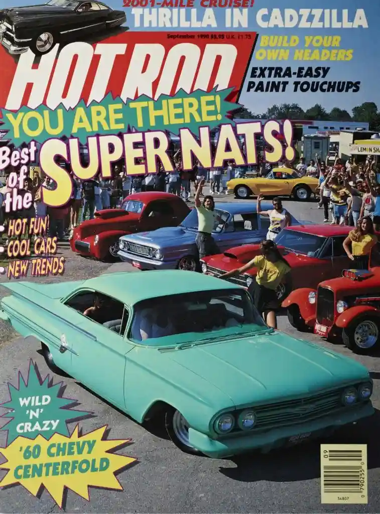 Hot Rod magazine cover