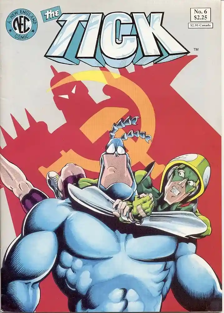 The Tick magazine cover