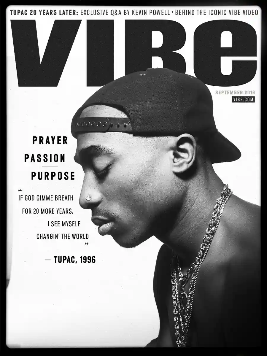 Vibe magazine cover